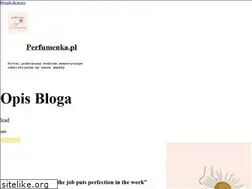 Sites similar to perfumenka.pl