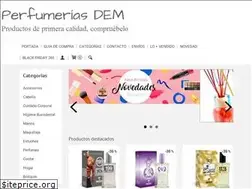Sites similar to perfumeriasdem.es
