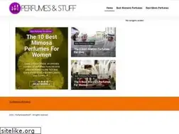 Sites similar to perfumesandstuff.com