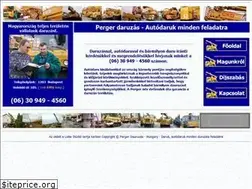 Sites similar to pergerdaruzas.hu