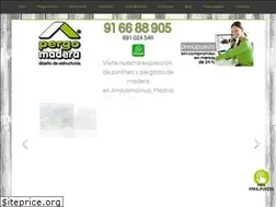 Sites similar to pergomadera.com