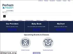 Sites similar to perhamhealth.org