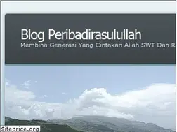 Sites similar to peribadirasulullah.wordpress.com