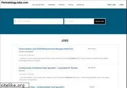 Sites similar to perinatologyjobs.com