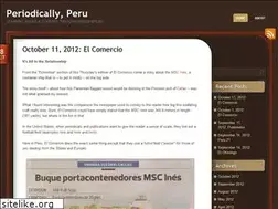 Sites similar to periodicallyperu.wordpress.com