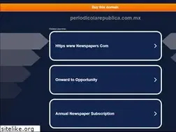 Sites similar to periodicolarepublica.com.mx