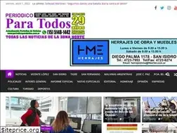 Sites similar to periodicoparatodos.com.ar
