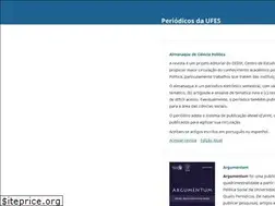 Sites similar to periodicos.ufes.br
