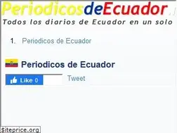 Sites similar to periodicosdeecuador.net