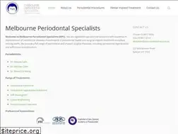 Sites similar to periomelbourne.com.au