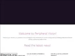 Sites similar to peripheralvisionarts.org