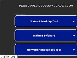 Sites similar to periscopevideodownloader.com