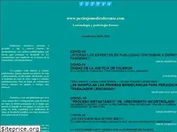 Sites similar to peritajemedicoforense.com