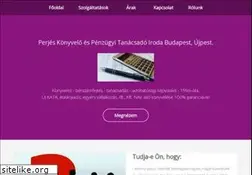 Sites similar to perjes-konyvelo.hu