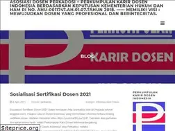 Sites similar to perkadosi.web.id
