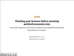 Sites similar to perkinsforussenate.vote