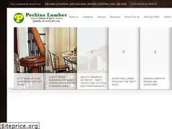 Sites similar to perkinslumber.net