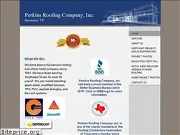 Sites similar to perkinsroofinginc.com