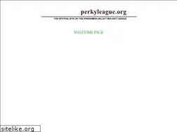 Sites similar to perkyleague.org