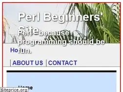 Sites similar to perl-begin.org