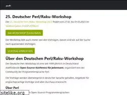 Sites similar to perl-workshop.de