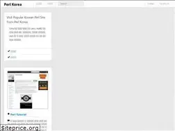 Sites similar to perl.kr