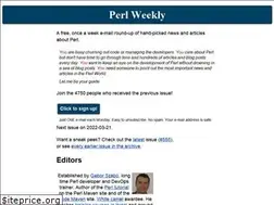 Sites similar to perlweekly.com