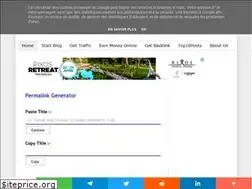Sites similar to permalinkgenerator.blogspot.com