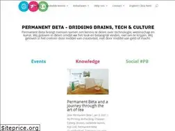 Sites similar to permanentbeta.nl