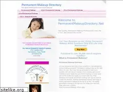 Sites similar to permanentmakeupdirectory.net