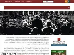Sites similar to permanentpeoplestribunal.org