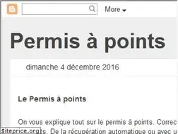 Sites similar to permis-apoints.blogspot.com