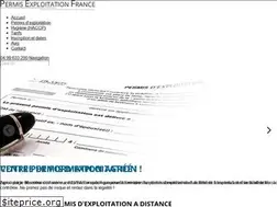 Sites similar to permis-exploitation-france.fr
