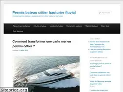 Sites similar to permisbateaux.net