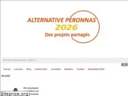 Sites similar to peronnas2020.fr