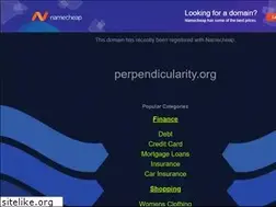 Sites similar to perpendicularity.org
