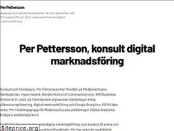 Sites similar to perpettersson.nu