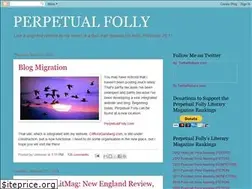 Sites similar to perpetualfolly.blogspot.com