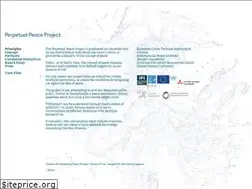 Sites similar to perpetualpeaceproject.org