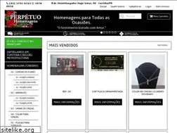 Sites similar to perpetuohomenagens.com.br