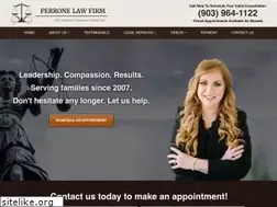 Sites similar to perronelawfirm.com