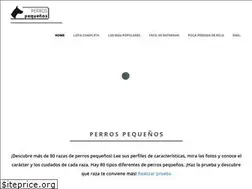 Sites similar to perros-pequenos.com