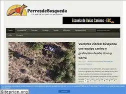 Sites similar to perrosdebusqueda.es