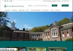 Sites similar to perrotlibrary.org