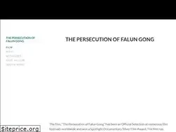 Sites similar to persecutionoffalungong.com