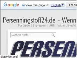 Sites similar to persenningstoff24.de