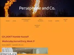Sites similar to persephoneandco.org