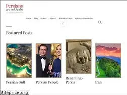Sites similar to persiansarenotarabs.com