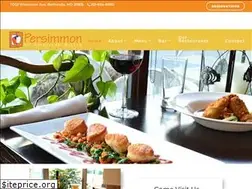 Sites similar to persimmonrestaurant.com