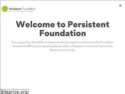 Sites similar to persistentfoundation.org